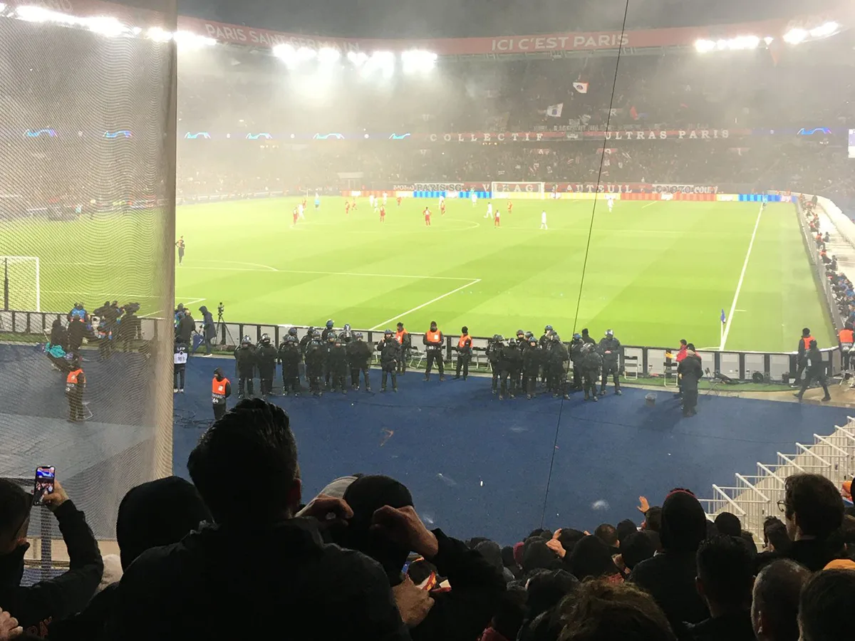 Parc des Princes PSG gegen Galatasaray